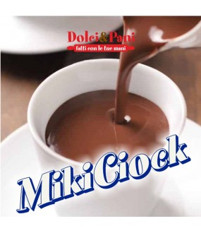 MikiCiock Denso e Cremoso - Preparato per Cioccolata Calda in Tazza