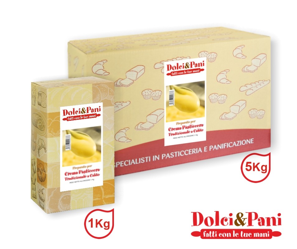 Preparato per Crema Pasticcera Tradizionale a caldo Preparato per Crema Pasticcera Tradizionale a caldo