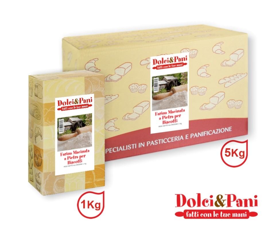 Farina Biologica Macinata a Pietra per Biscotti - tipo "1"