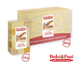 Preparato integrale per frolla e biscotti con farine nobili e fibre
