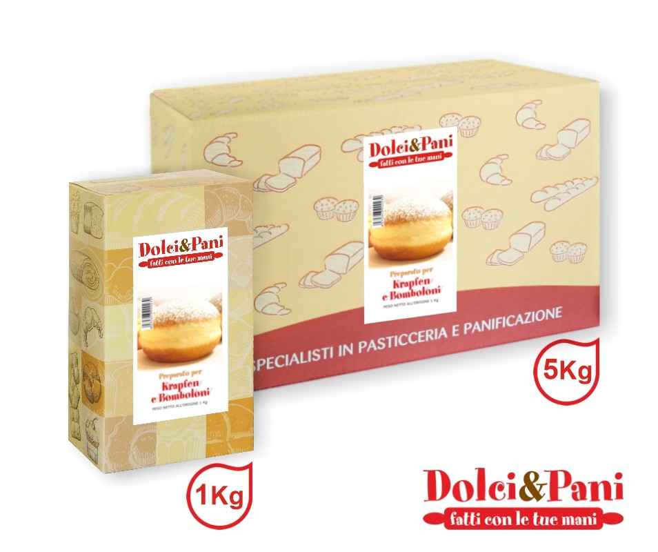 Preparato per Krapfen e Bomboloni Preparato per Krapfen e Bomboloni