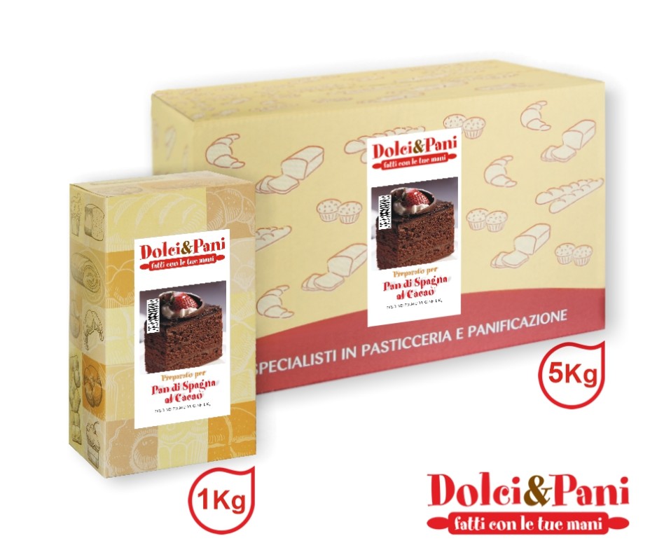 Preparato per Pan di Spagna al Cacao