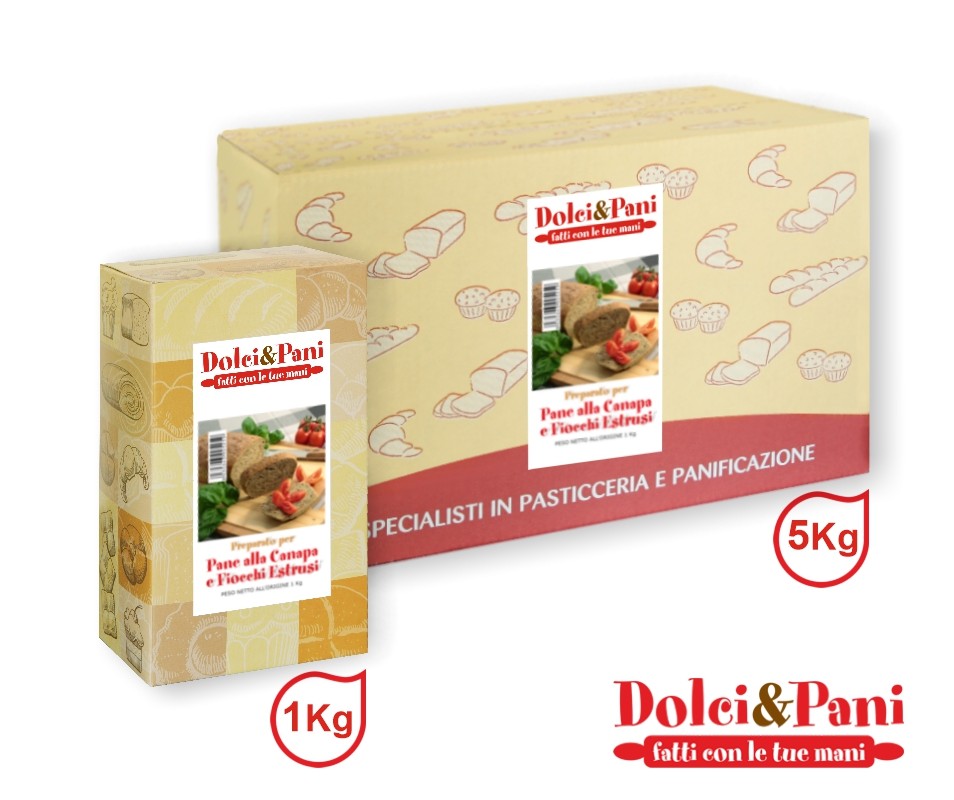 Preparato per Pane alla Canapa e Fiocchi Estrusi Preparato per Pane alla Canapa e Fiocchi Estrusi