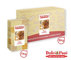 Pane integrale fatto in casa, scuro e ricco di fibre naturali