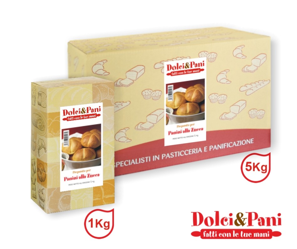 Preparato per Panini alla Zucca