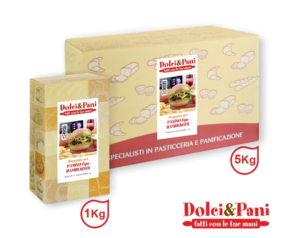 Preparato per Panini tipo Hamburger Preparato per Panini tipo Hamburger