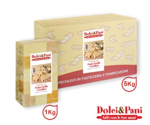 Preparato per pasta frolla friabile al burro per crostate e biscotti