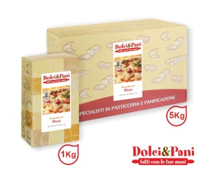 Preparato per pizza fatta in casa soffice, croccante e ben lievitata