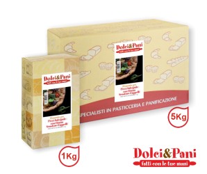 Preparato per pizza alta e soffice con grano duro Senatore Cappelli integrale