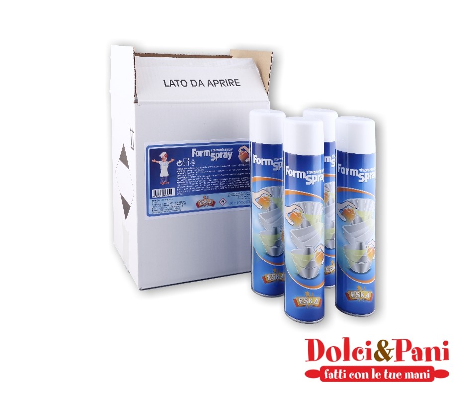 Staccante spray per uso alimentare da 500 ml, ideale per stampi e teglie Staccante spray per uso alimentare da 500 ml, ideale per stampi e teglie