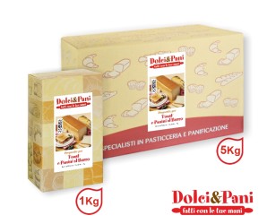 Preparato per toast e panini al burro soffici e saporiti, perfetti per buffet