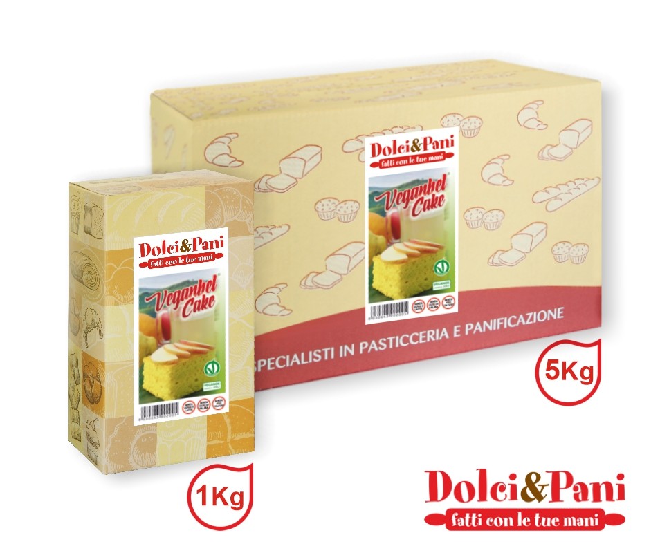 Mix in polvere VEGANBEL CAKE per torte e ciambelle vegane senza uova né latticini Mix in polvere VEGANBEL CAKE per torte e ciambelle vegane senza uova né latticini