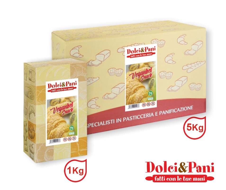 Croissant salati vegani con mix VEGANBEL SNACK Croissant salati vegani con mix VEGANBEL SNACK