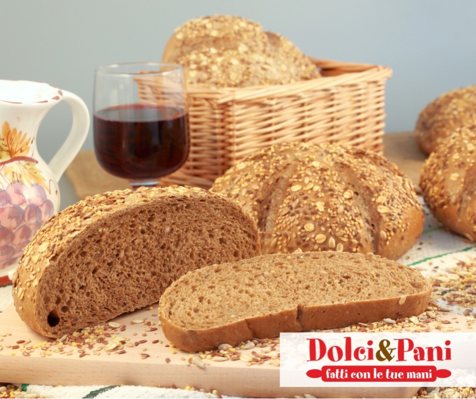 Preparato per Pane ai 6 Cereali e Semi vari