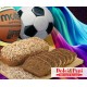 Pane proteico ricco di fibre, omega-3 e iodio, perfetto per sportivi Pane proteico ricco di fibre, omega-3 e iodio, perfetto per sportivi