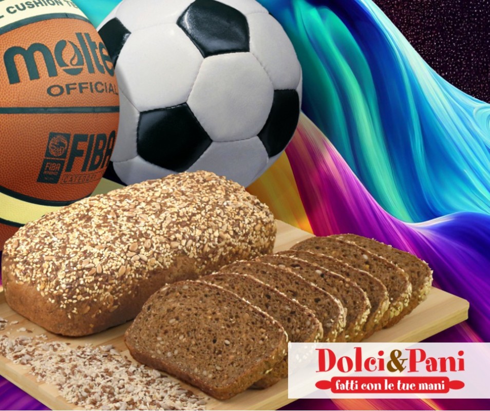 Pane proteico ricco di fibre, omega-3 e iodio, perfetto per sportivi Pane proteico ricco di fibre, omega-3 e iodio, perfetto per sportivi