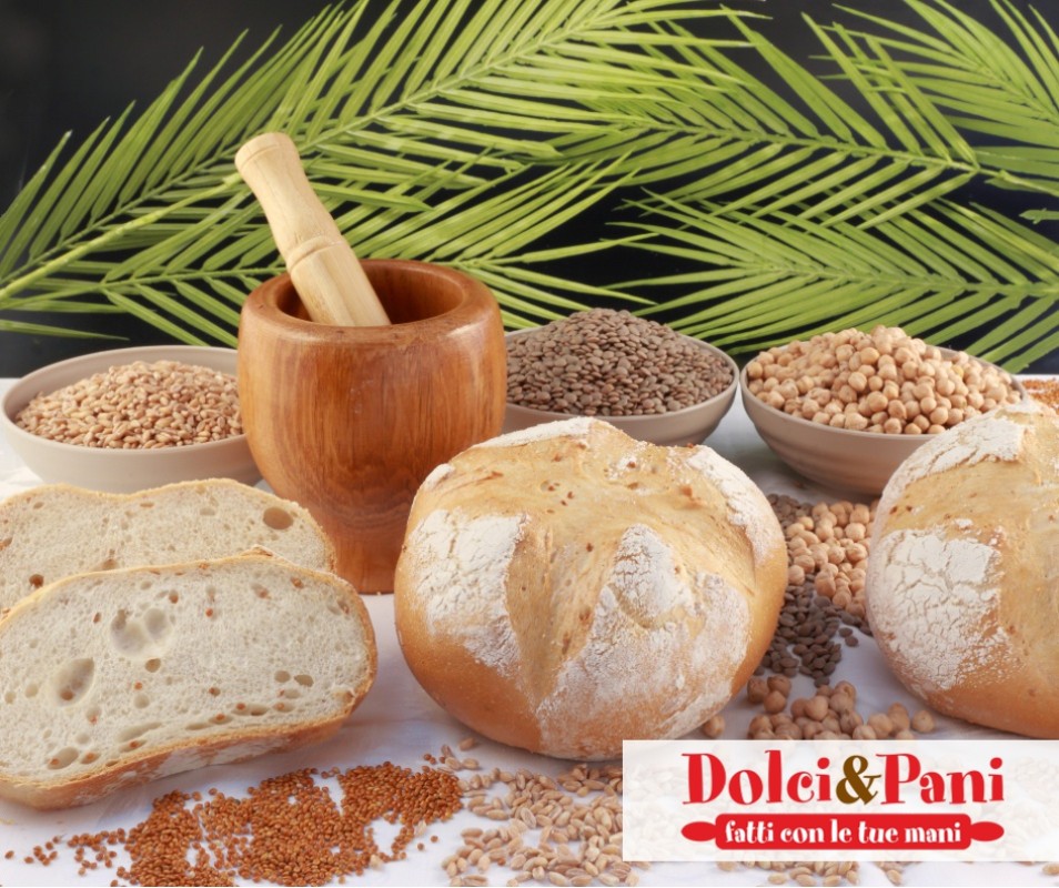 Preparato per Pane ai Cereali e Legumi con Semi di Miglio rossi Preparato per Pane ai Cereali e Legumi con Semi di Miglio rossi