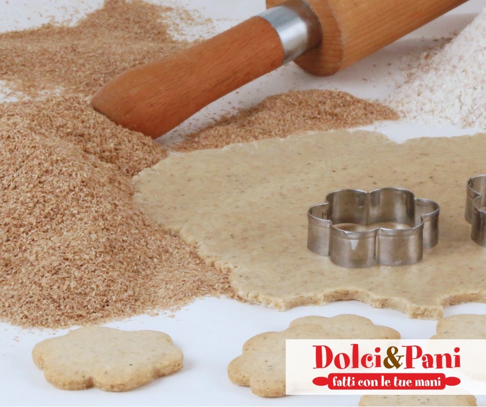 Preparato integrale per frolla e biscotti con farine nobili e fibre Preparato integrale per frolla e biscotti con farine nobili e fibre