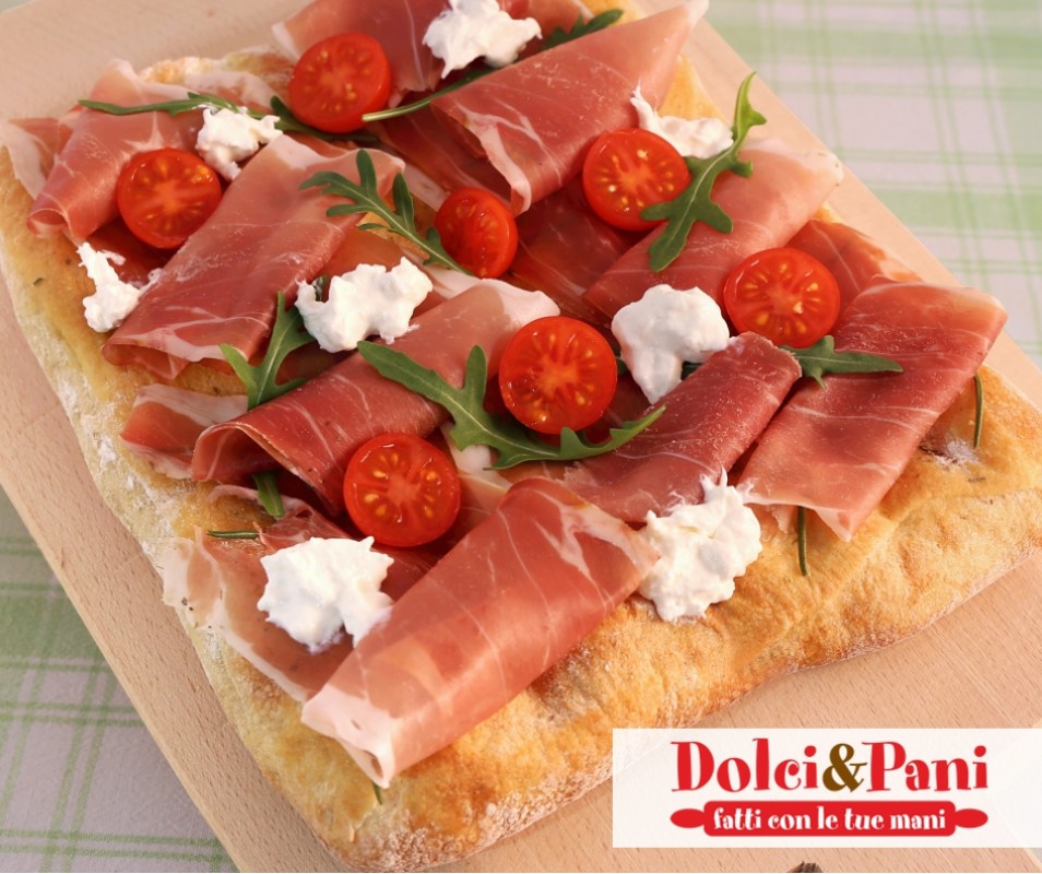 Preparato per Pinsa Romana croccante con mollica soffice e alveolata Preparato per Pinsa Romana croccante con mollica soffice e alveolata