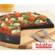 Preparato per pizza e focaccia nera al carbone vegetale attivo Preparato per pizza e focaccia nera al carbone vegetale attivo