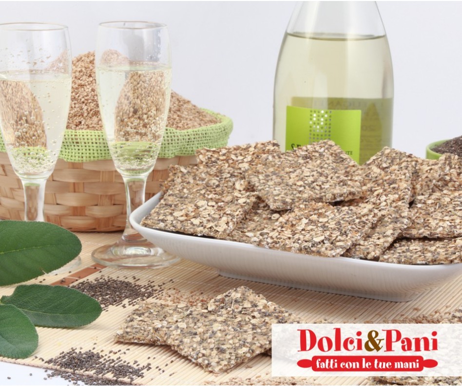 SEMICROCK ALLA CHIA E SALVIA