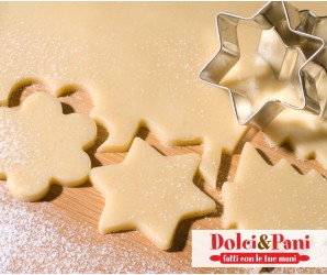 Preparato per pasta frolla friabile al burro per crostate e biscotti