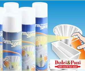 Staccante spray per uso alimentare da 500 ml, ideale per stampi e teglie Staccante spray per uso alimentare da 500 ml, ideale per stampi e teglie