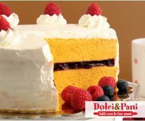 Preparato in polvere VEGANBEL BISQUÌ per pan di Spagna vegano senza uova