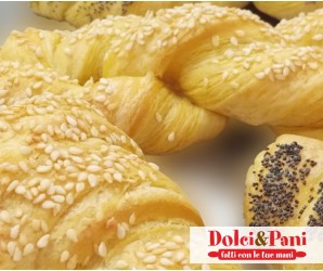 Croissant salati vegani con mix VEGANBEL SNACK