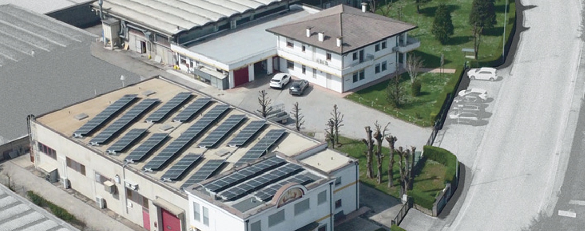 l'azienda vista dall'alto