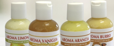 Aromi in gel di nostra produzione