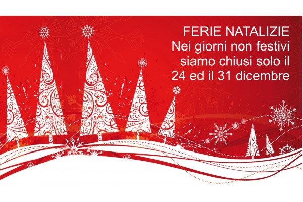 Calendario ferie natalizie